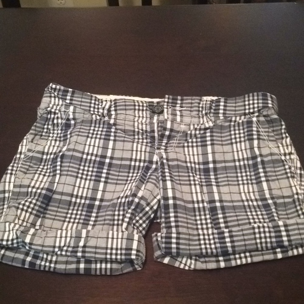Checkered shorts